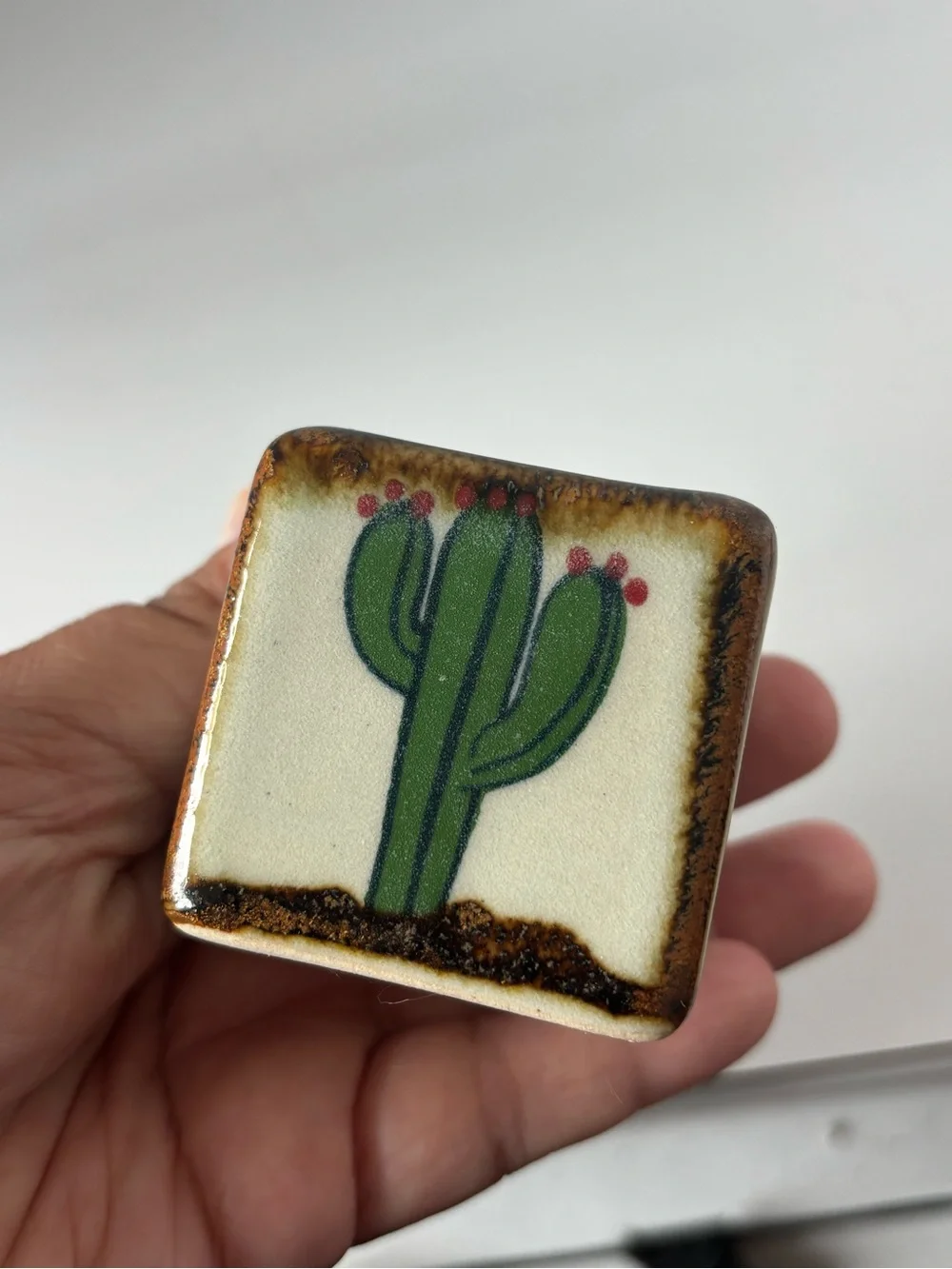 2”x2” Mexico Ceramic Square Candle